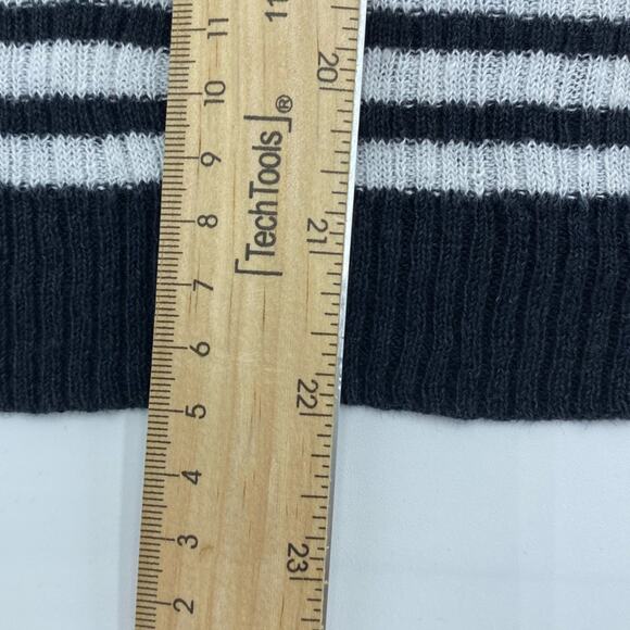 Eileen Fisher Sweater Striped Organic Linen Oversized Black & White Small - Picture 4 of 8